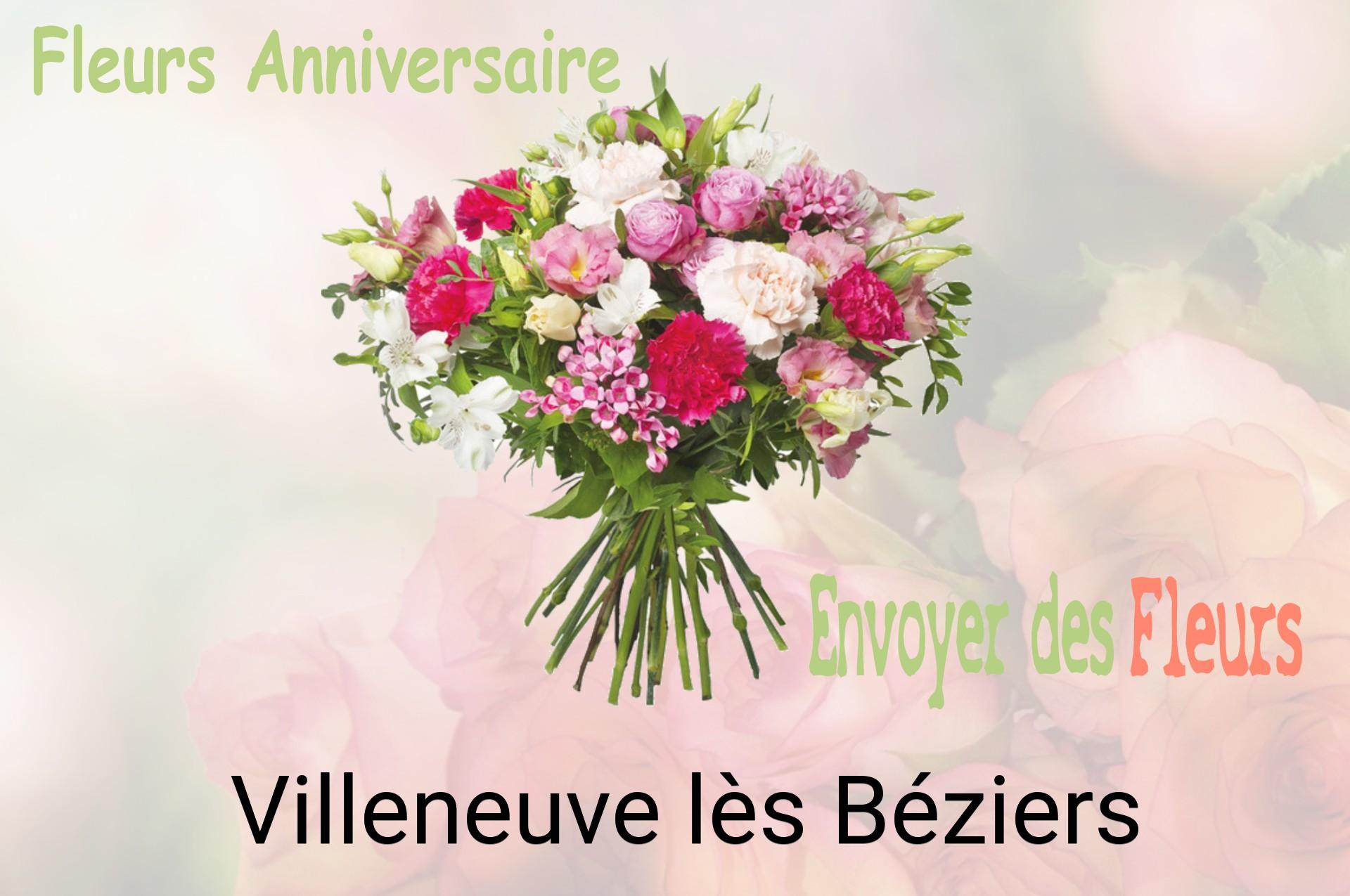 Bouquet de fleurs d’anniversaire livré à Villeneuve-lès-Béziers
